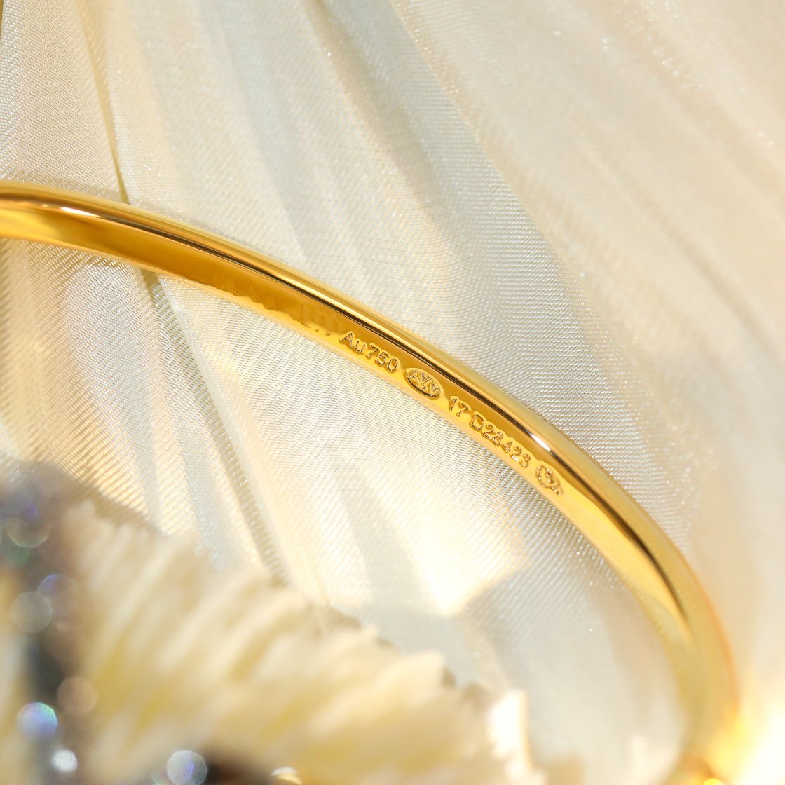 [Pearl Jewelrys]VOLTE UPSITE DOWN GOLD DIAMOND BRACELET