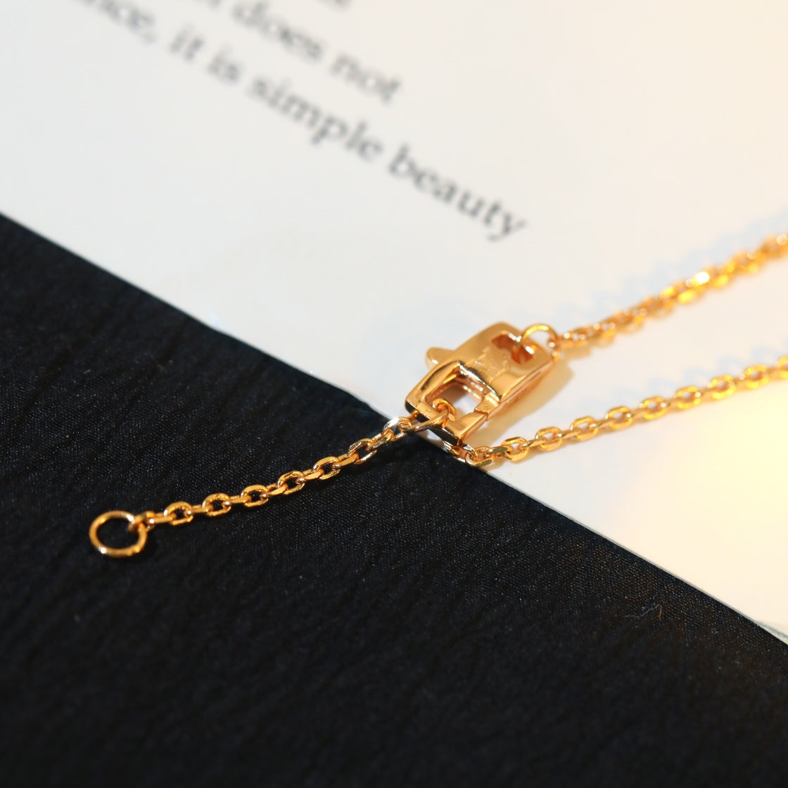[Pearl Jewelrys]STAR AND SUN DIAMOND PINK GOLD NECKLACE