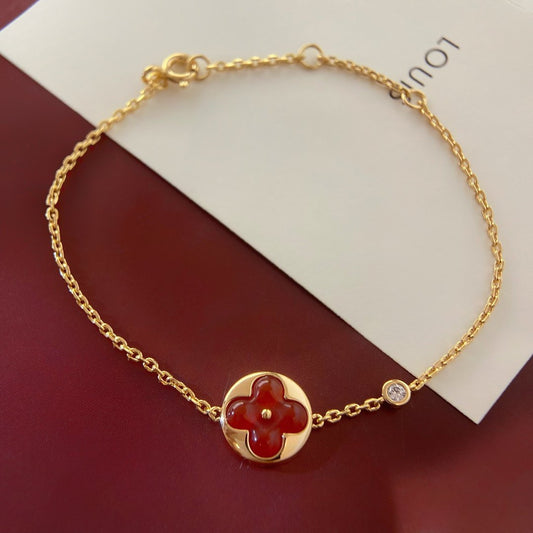 [Pearl Jewelrys]SUN PEDANT CARNELIAN BRACELET