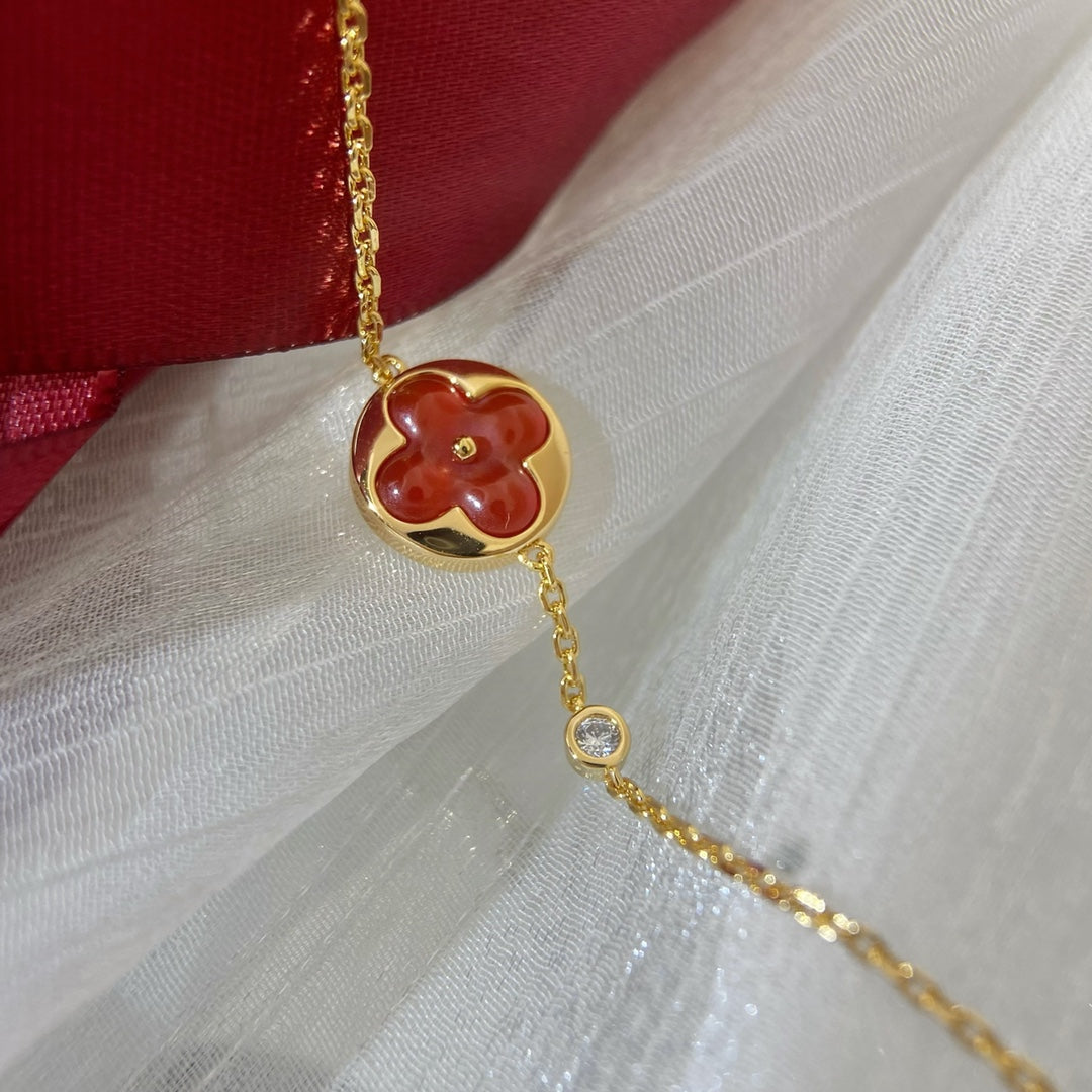 [Pearl Jewelrys]SUN PEDANT CARNELIAN BRACELET
