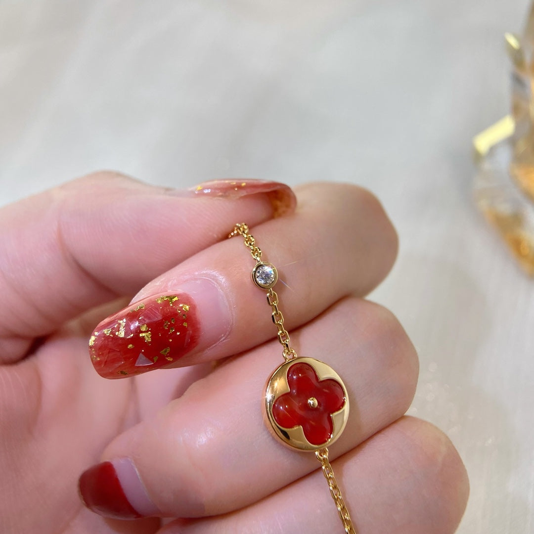 [Pearl Jewelrys]SUN PEDANT CARNELIAN BRACELET