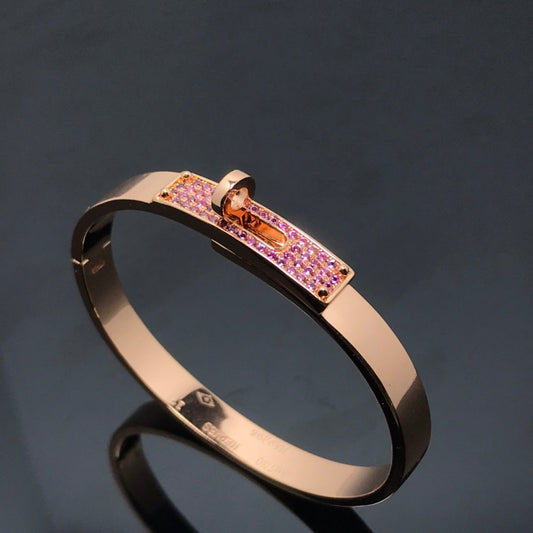 [Pearl Jewelrys]KELLY BRACELET PINK DIAMOND