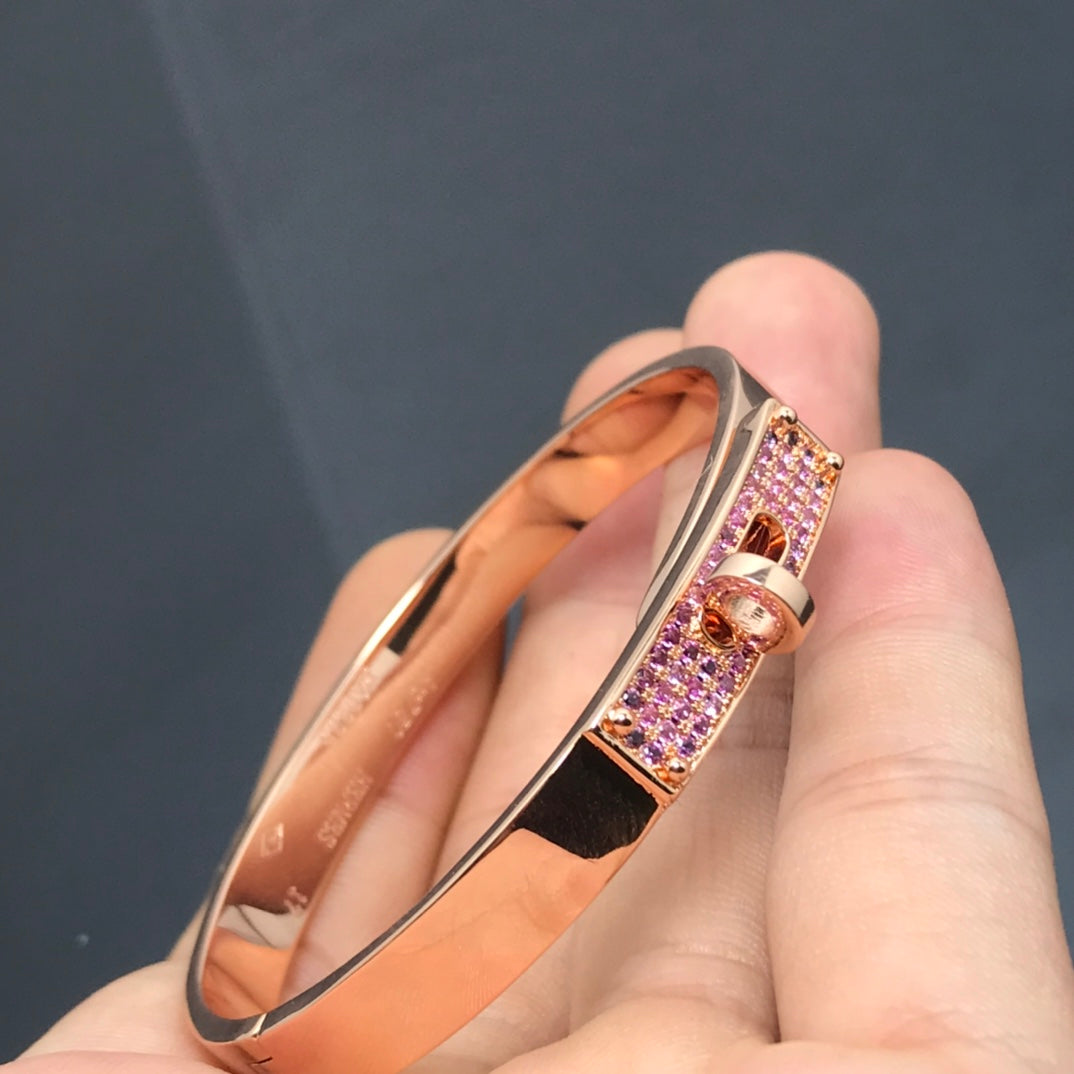 [Pearl Jewelrys]KELLY BRACELET PINK DIAMOND