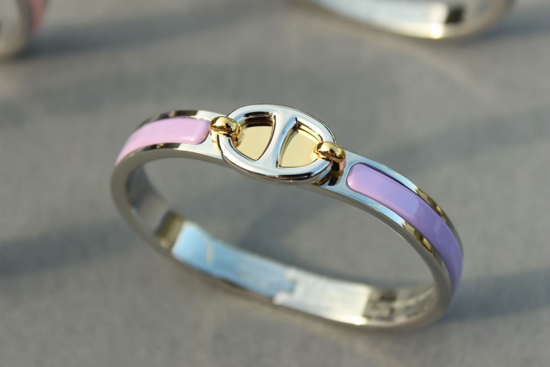 [Pearl Jewelrys]CLIC CHAINE SILVER BRACELET