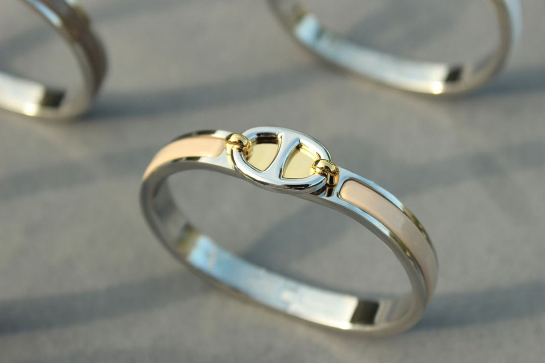 [Pearl Jewelrys]CLIC CHAINE SILVER BRACELET