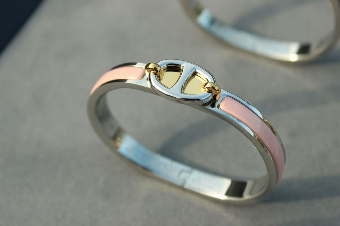 [Pearl Jewelrys]CLIC CHAINE SILVER BRACELET