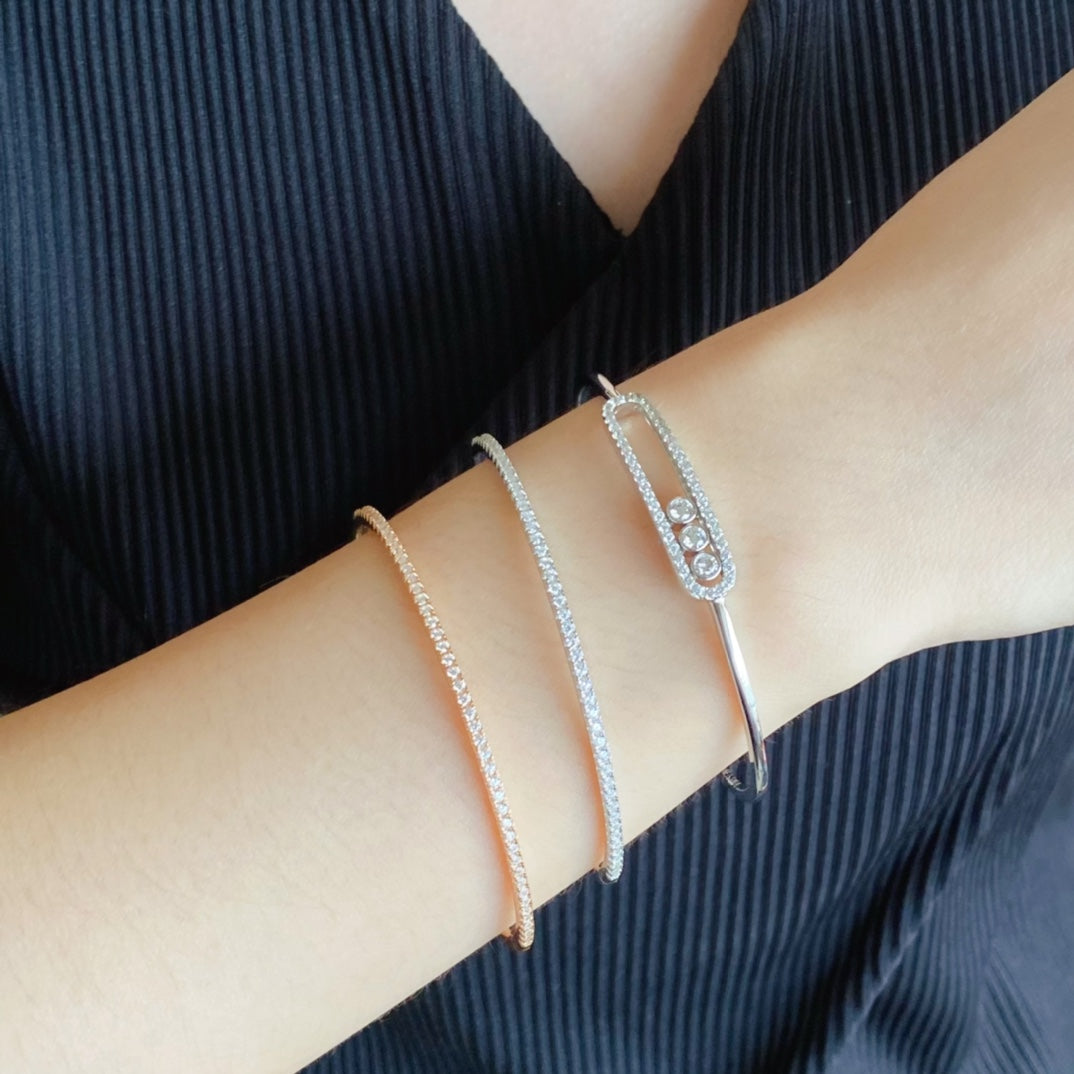 [Pearl Jewelrys]MINI DIAMOND TENNIS BRACELET