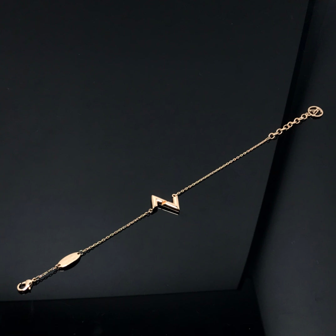 [Pearl Jewelrys]VOLT LV LOGO BRACELET