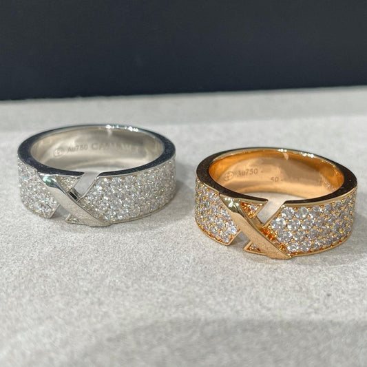 [Pearl Jewelrys]LIENS EVIDENCE  DIAMOND PAVED RING