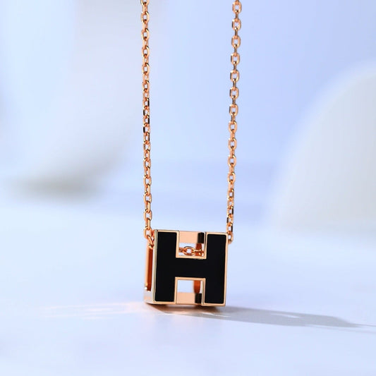 [Pearl Jewelrys]H CAGE PINK GOLD NECKLACE