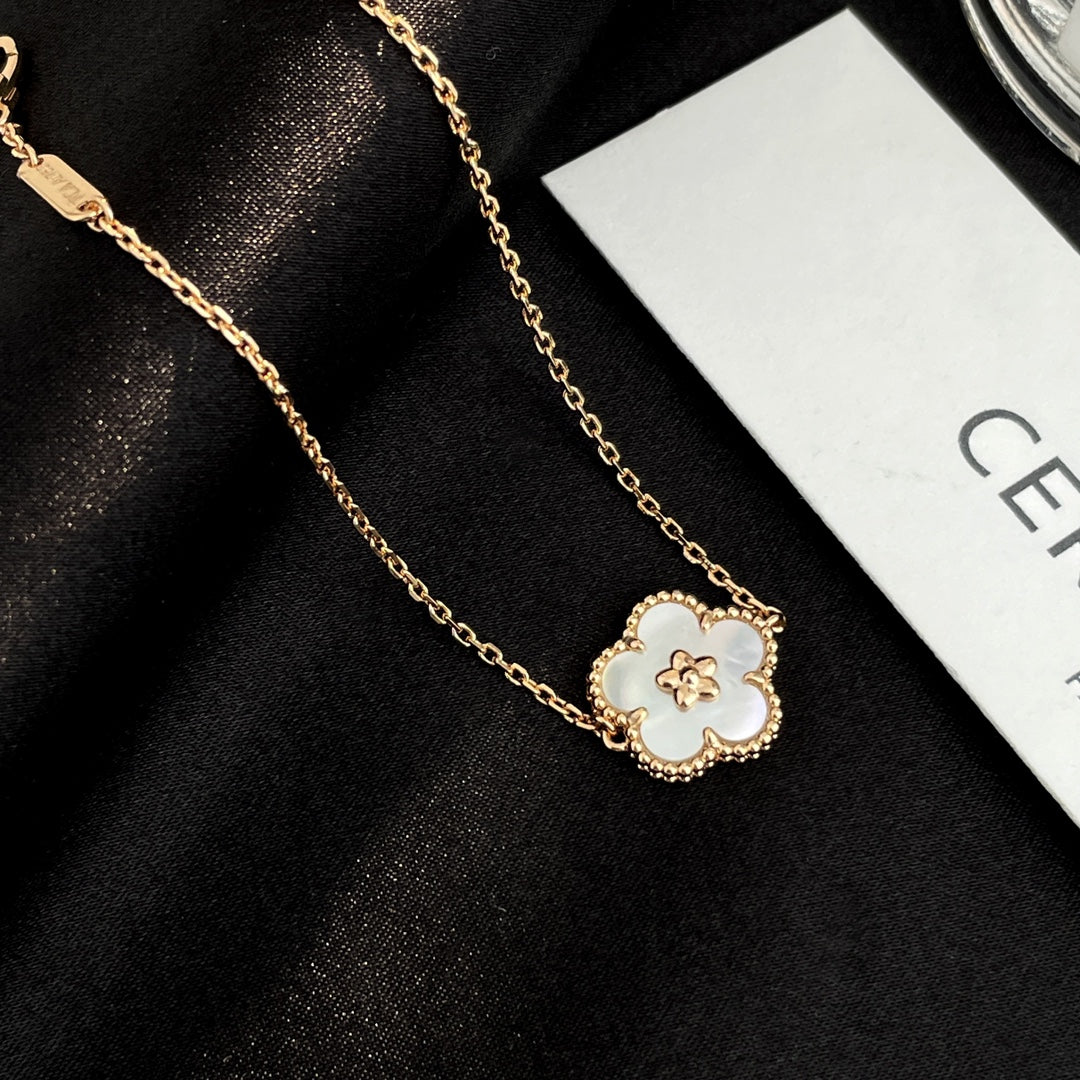 [Pearl Jewelrys]LUCKY SPRING ROSE GOLD MOP BRACELET