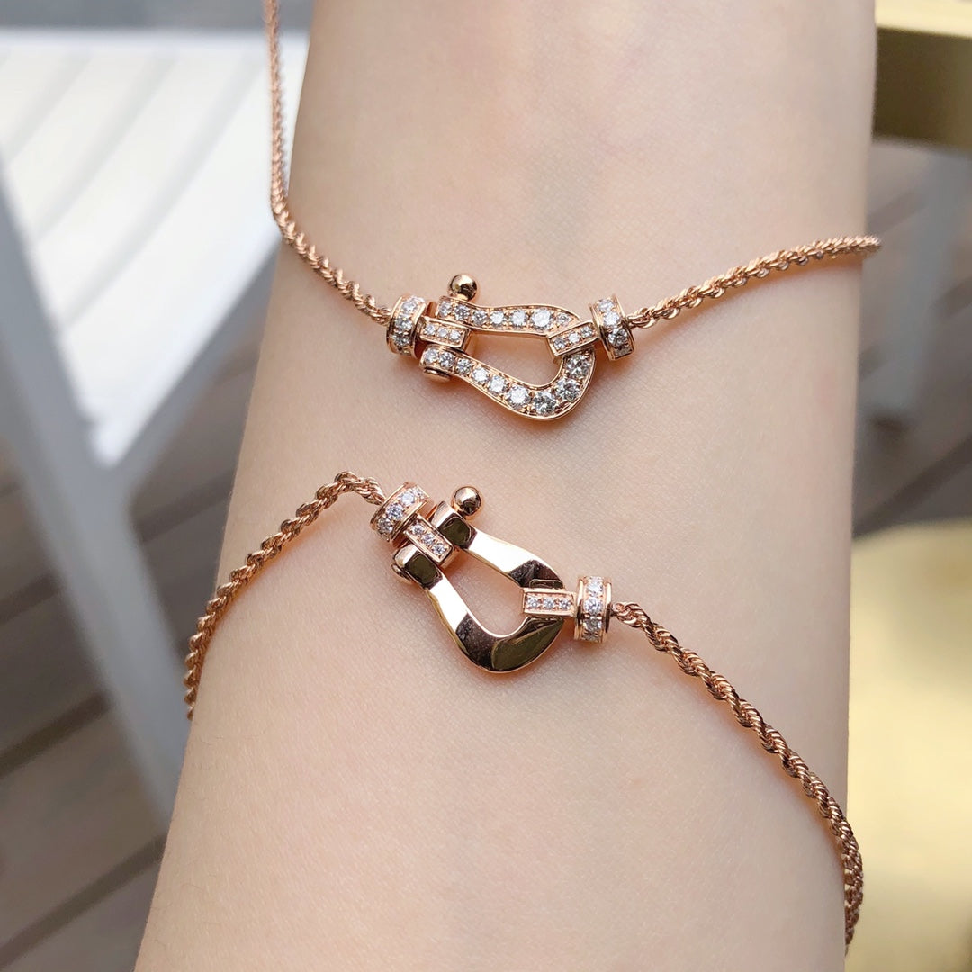 [Pearl Jewelrys]FORCE 10 PINK GOLD DIAMOND NECKLACE