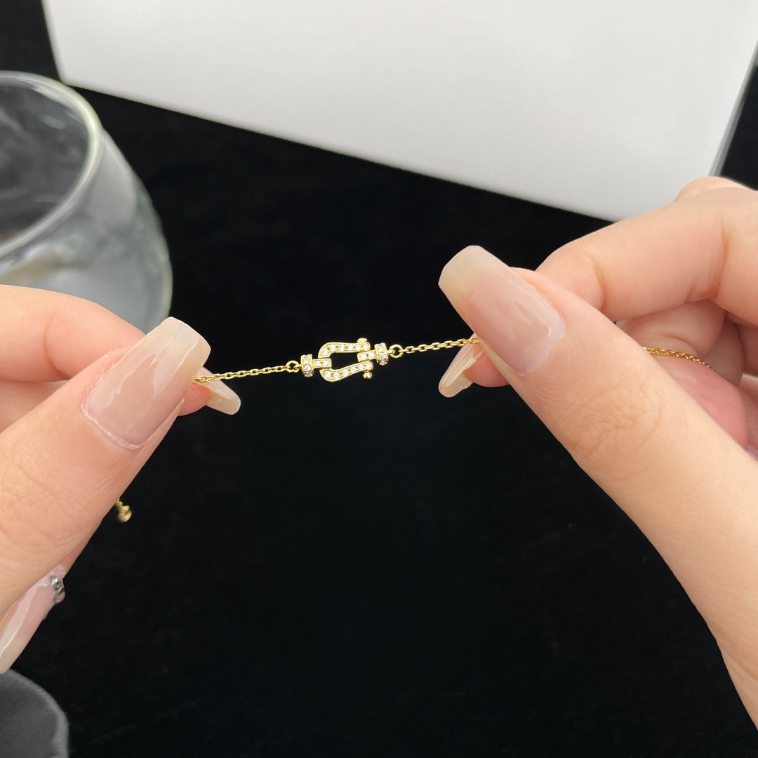[Pearl Jewelrys]FORCE 10 SMALL CHAIN BRACELET