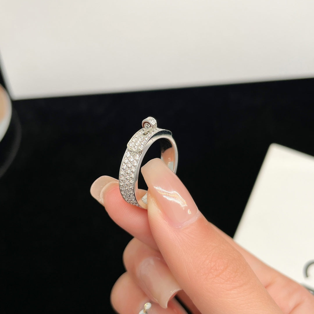 [Pearl Jewelrys]KELLY SILVER DIAMOND RING