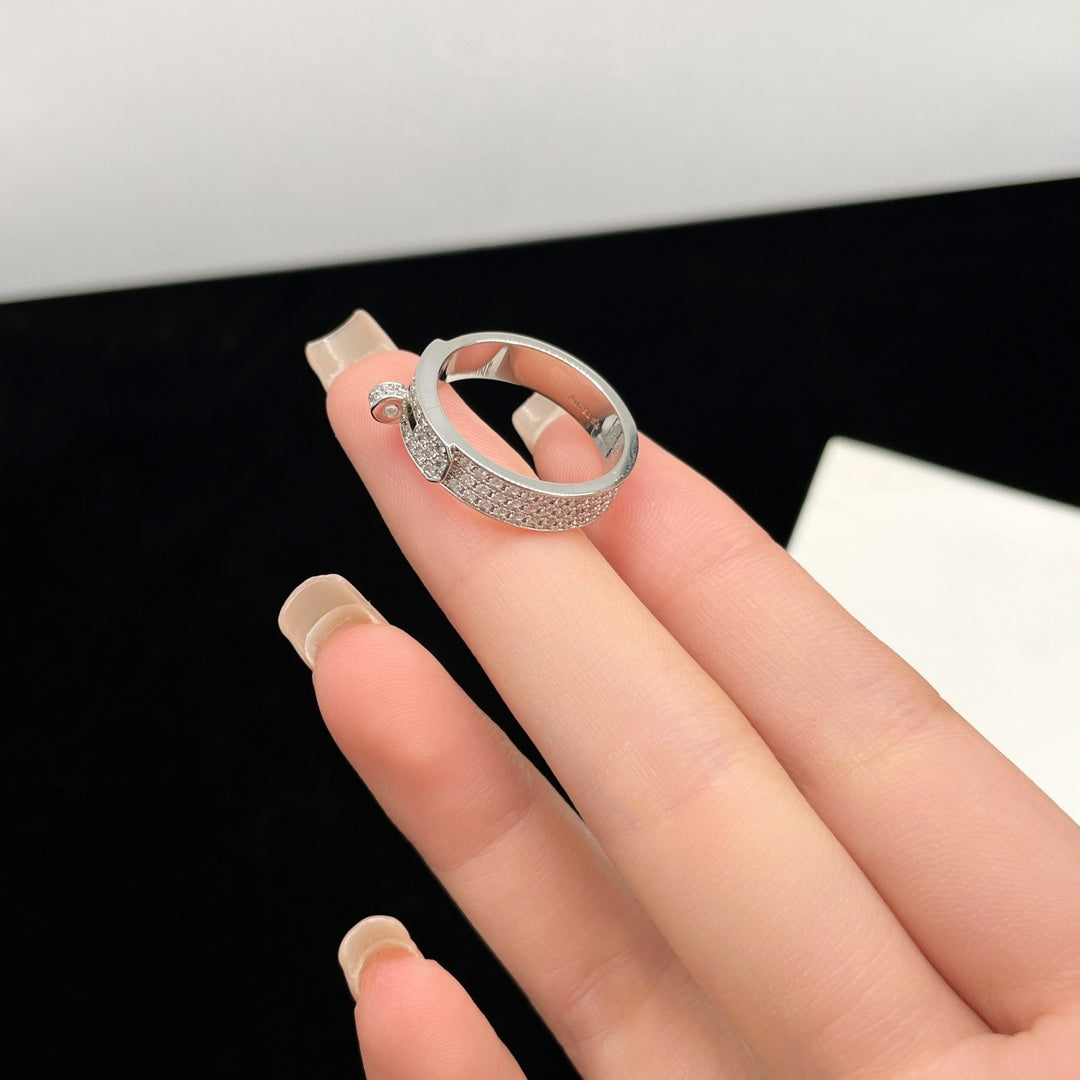 [Pearl Jewelrys]KELLY SILVER DIAMOND RING