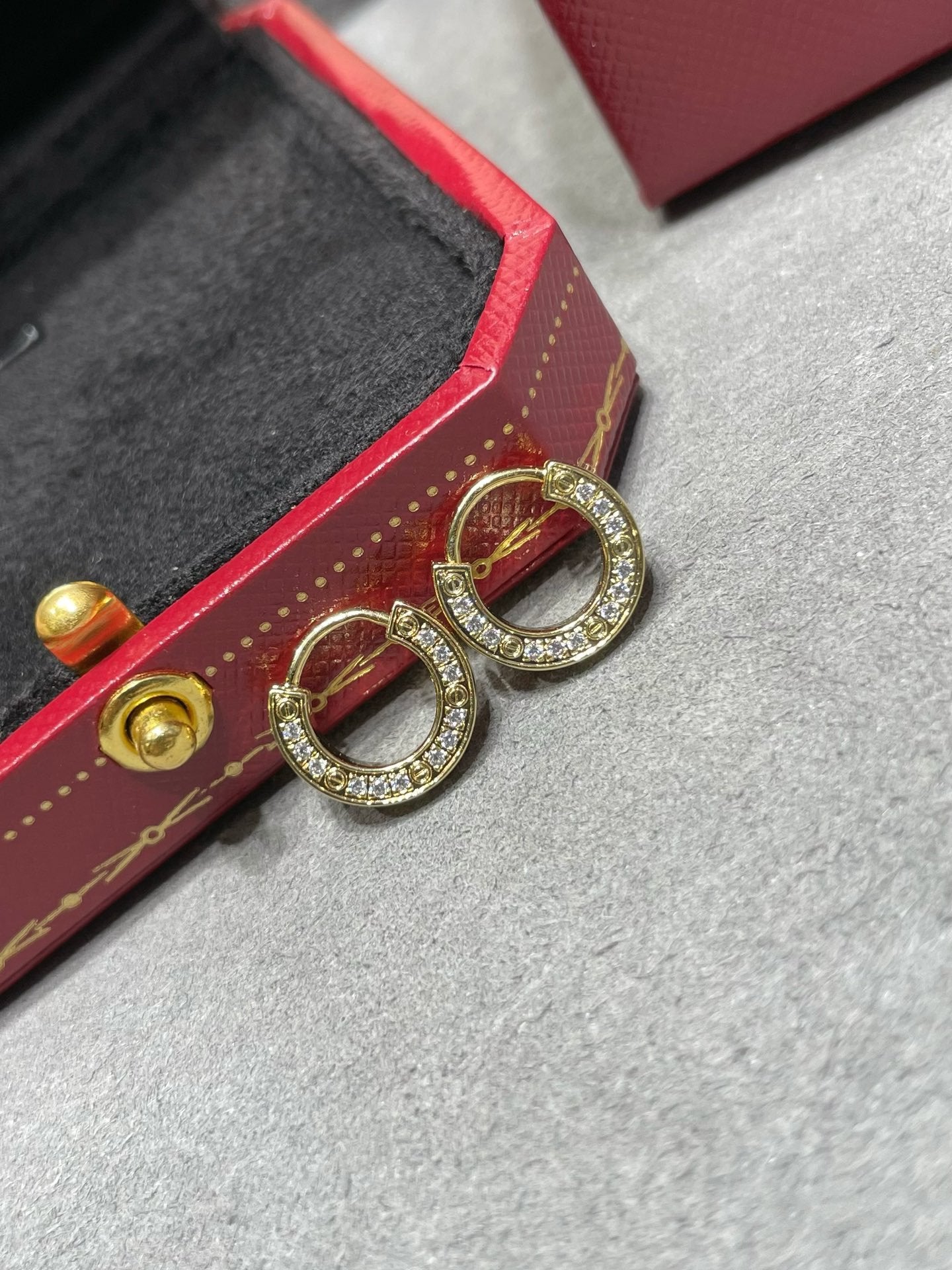 [Pearl Jewelrys]LOVE DIAMOND EARRINGS