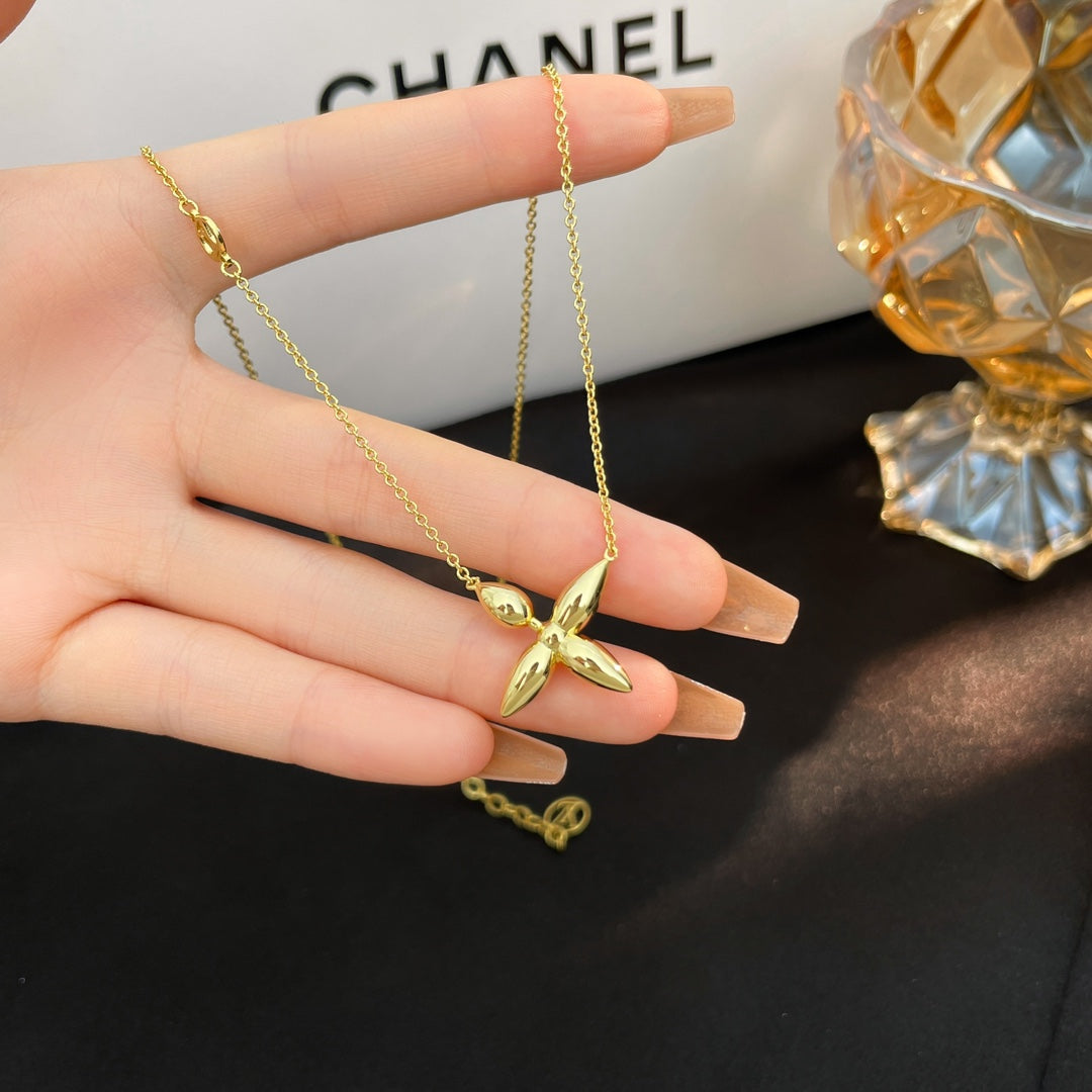 [Pearl Jewelrys]LOUISETTE GOLD NECKLACE