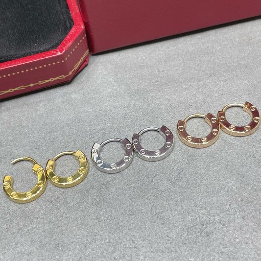 [Pearl Jewelrys]LOVE MINI EARRINGS