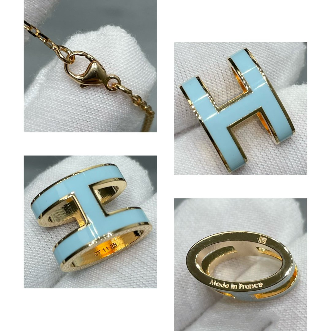[Pearl Jewelrys]POP H SKY BLUE NECKLACE
