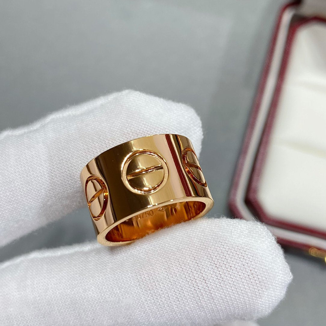[Pearl Jewelrys]LOVE 11MM LARGE RING