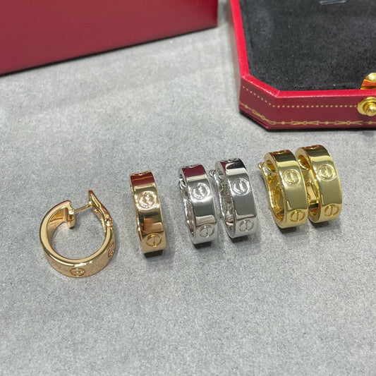 [Pearl Jewelrys]LOVE 5.5MM EARRINGS