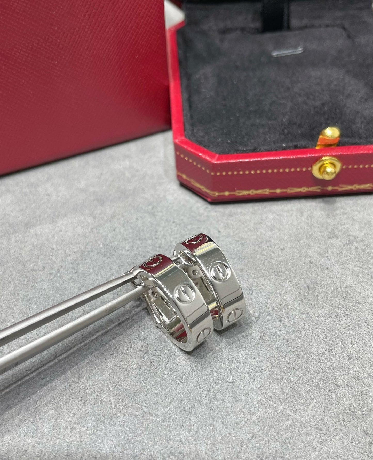 [Pearl Jewelrys]LOVE 5.5MM EARRINGS