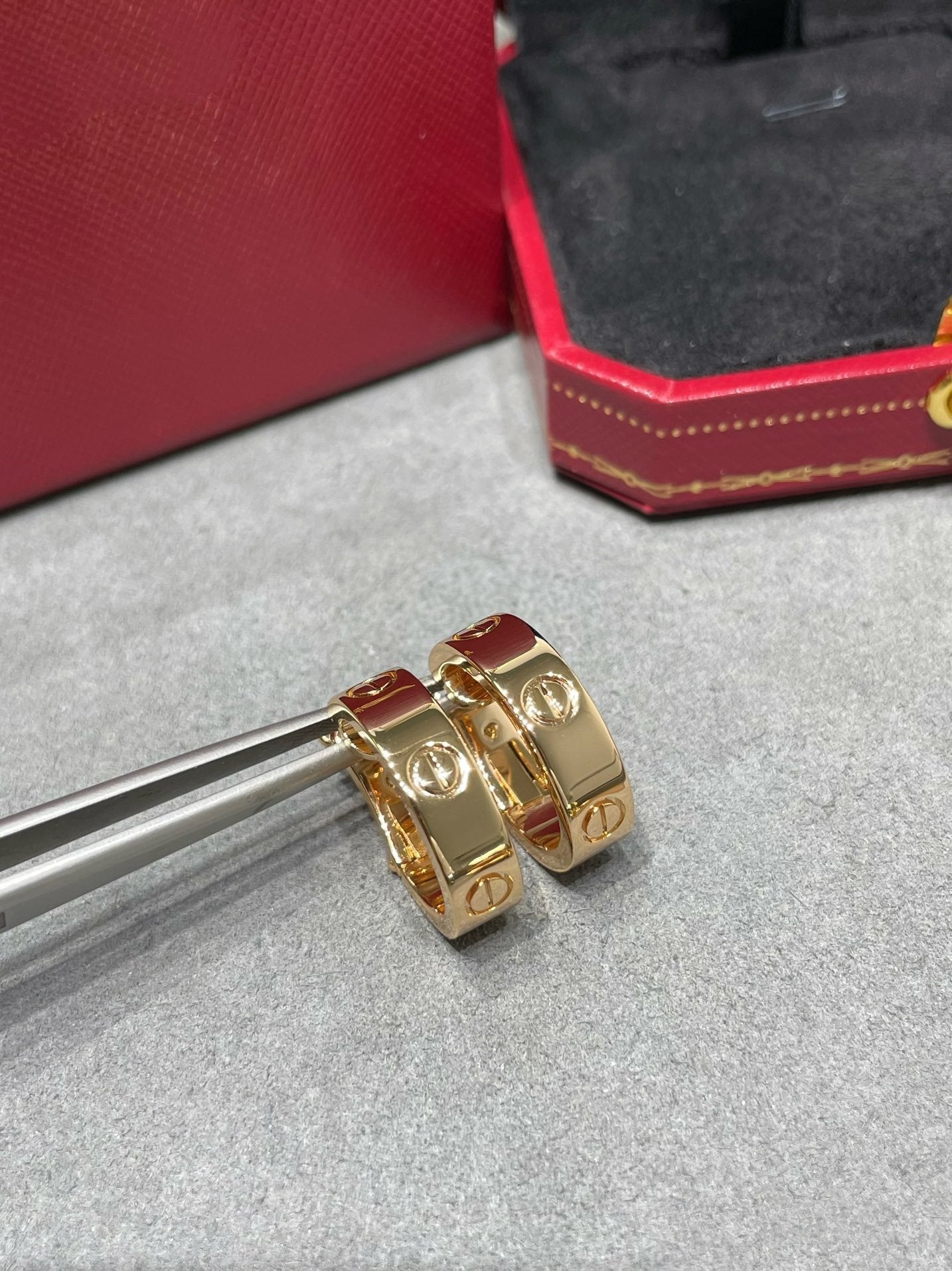 [Pearl Jewelrys]LOVE 5.5MM EARRINGS