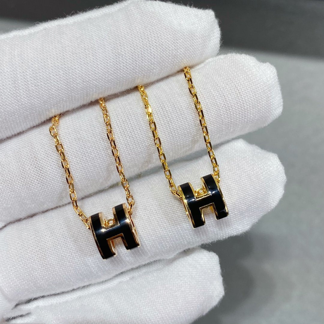 [Pearl Jewelrys]MINI POP H NECKLACE