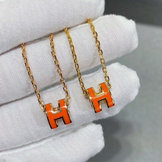 [Pearl Jewelrys]MINI POP H NECKLACE