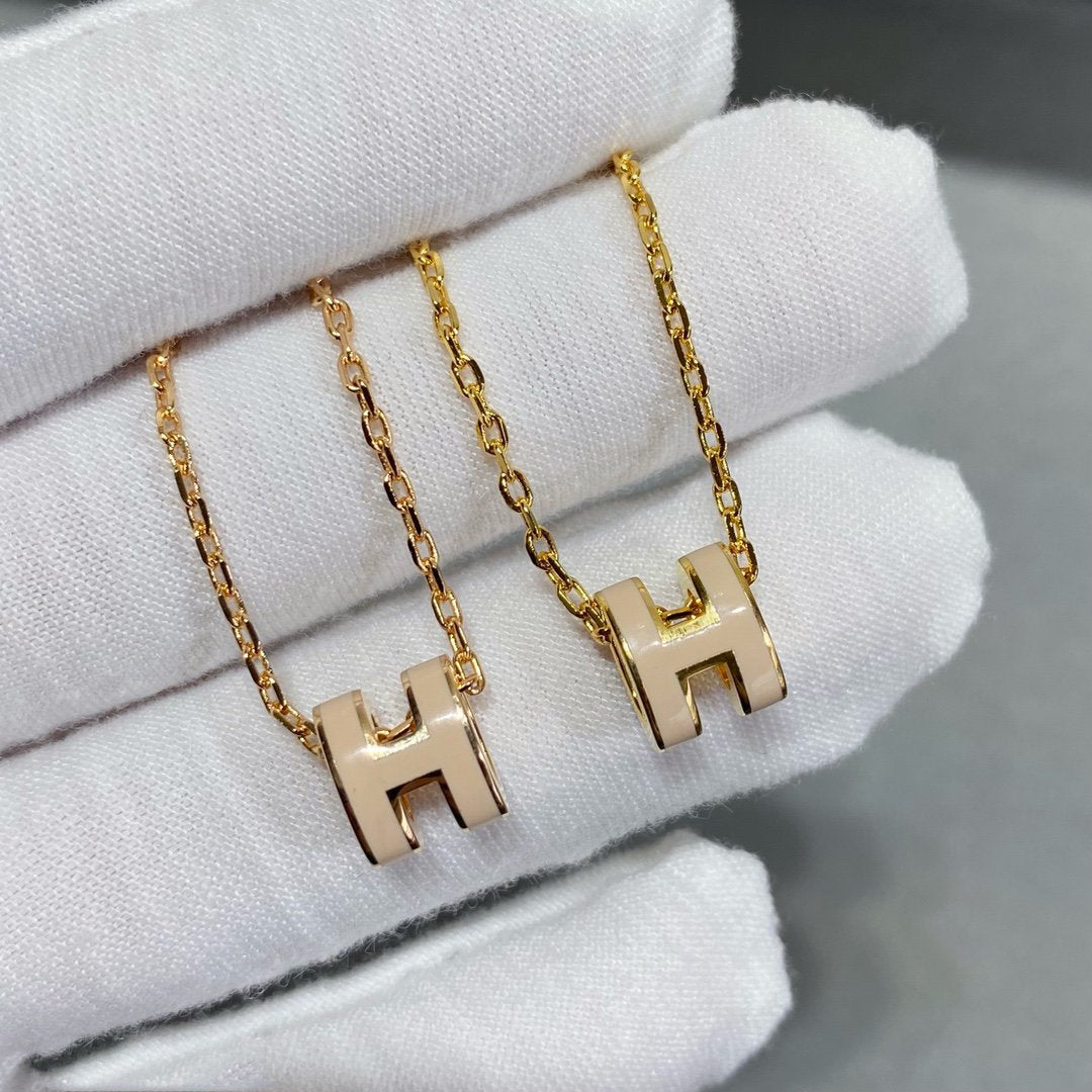 [Pearl Jewelrys]MINI POP H NECKLACE