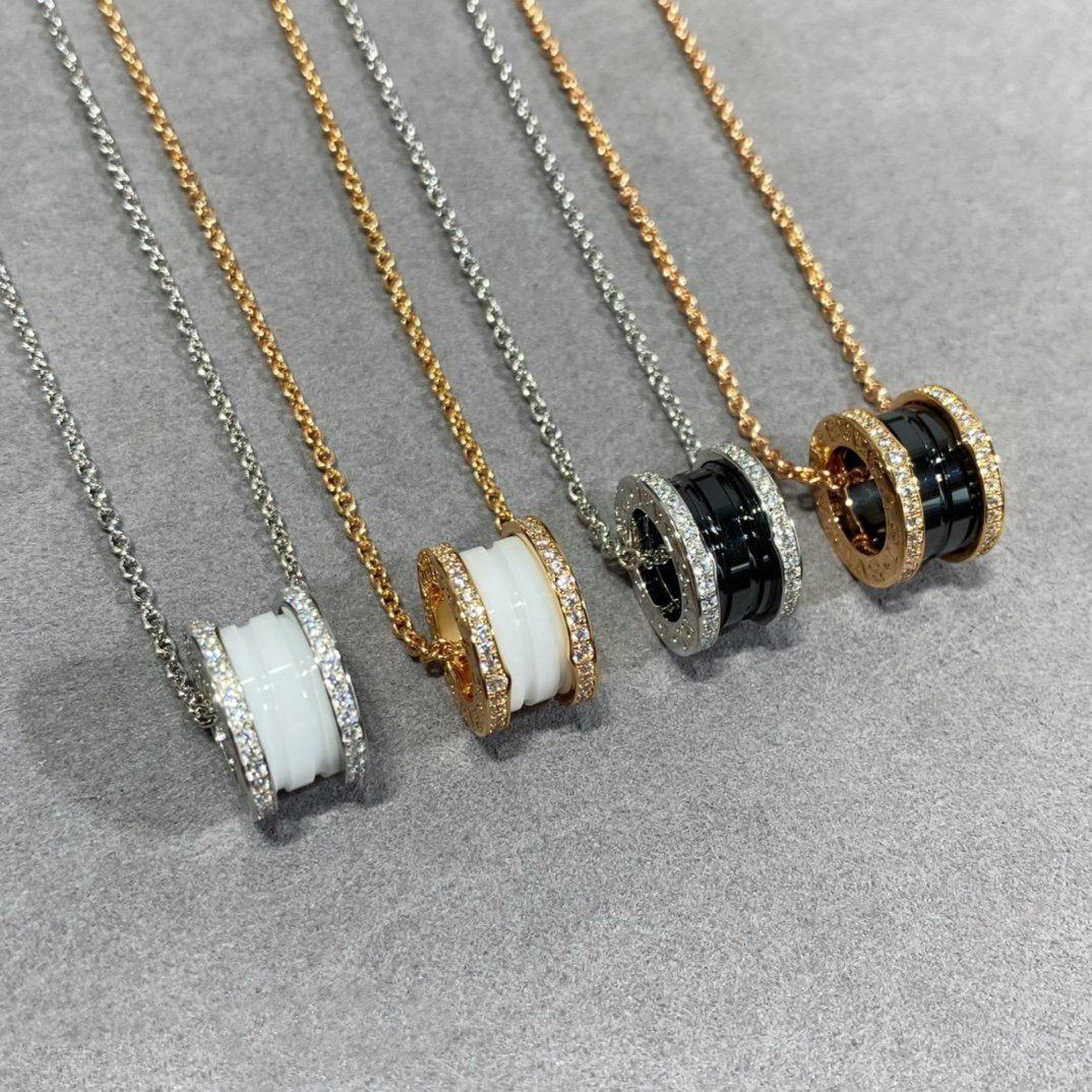 [Pearl Jewelrys]ZERO 1 DIAMOND CERAMIC NECKLACE