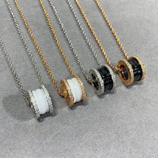 [Pearl Jewelrys]ZERO 1 DIAMOND CERAMIC NECKLACE