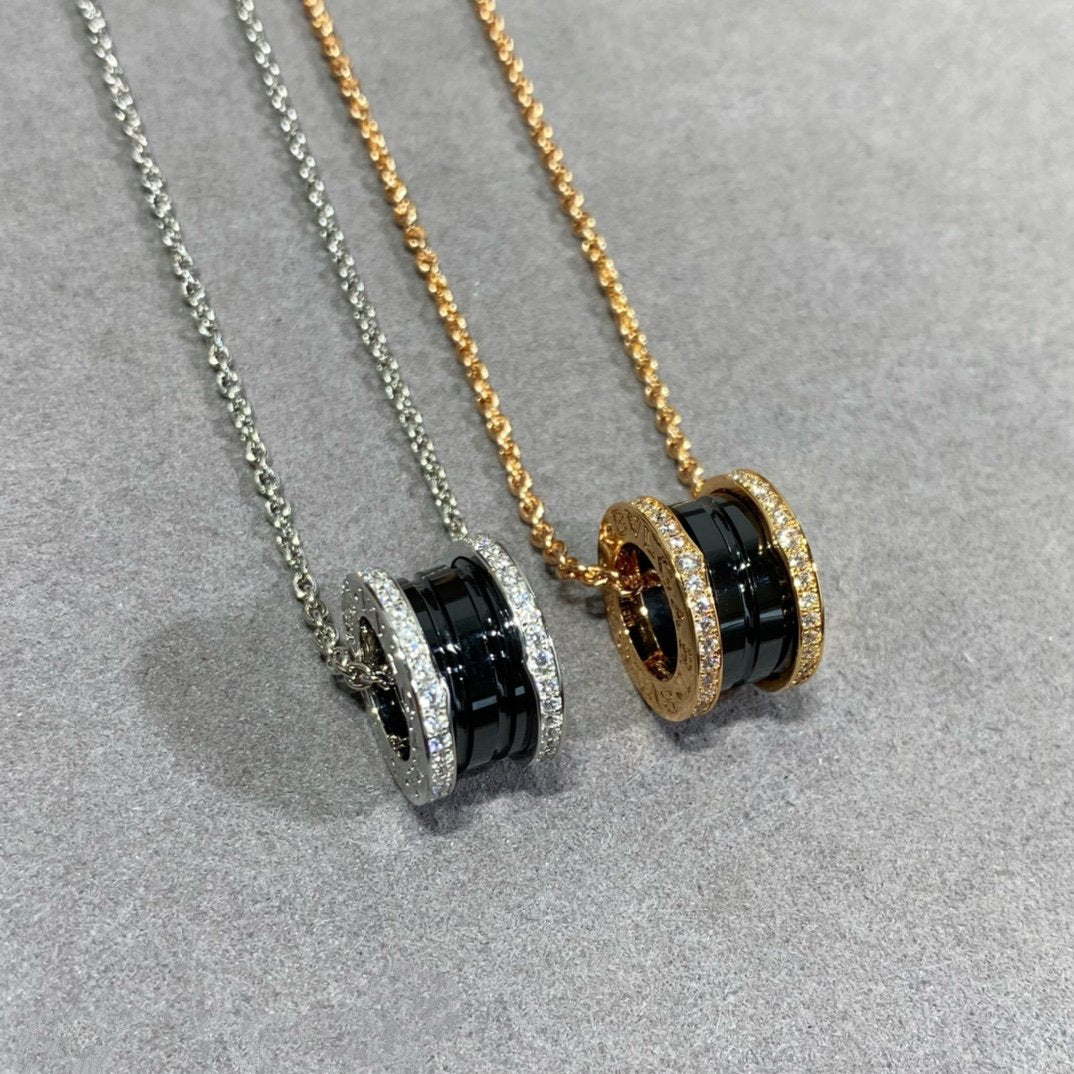 [Pearl Jewelrys]ZERO 1 DIAMOND CERAMIC NECKLACE