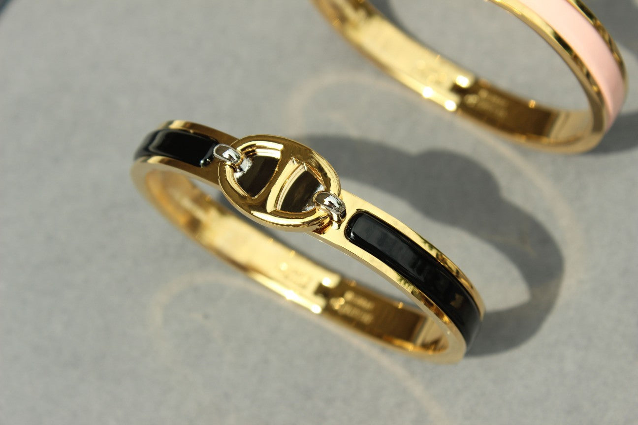 [Pearl Jewelrys]CLIC CHAINE GOLD BRACELET