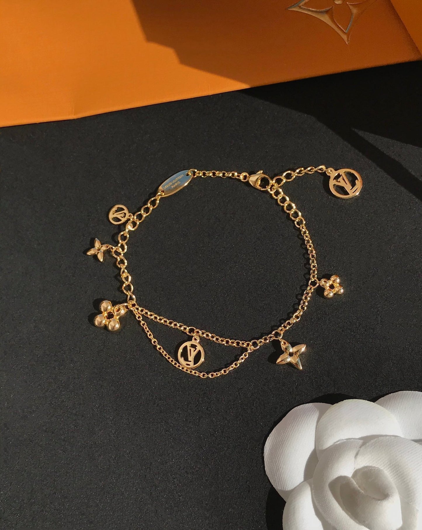 [Pearl Jewelrys]BLOOMING PINK GOLD MOP BRACELET