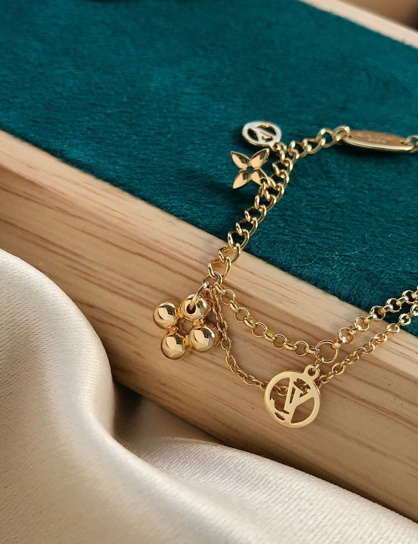 [Pearl Jewelrys]BLOOMING PINK GOLD MOP BRACELET