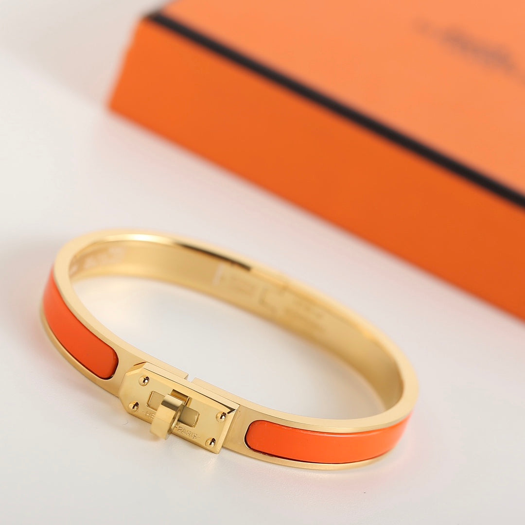 [Pearl Jewelrys]HM KELLY ORANGE BRACELET