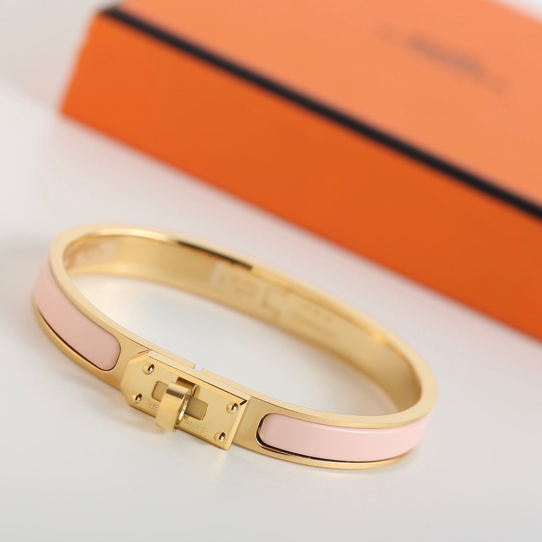 [Pearl Jewelrys]HM KELLY LIGHT PINK BRACELET