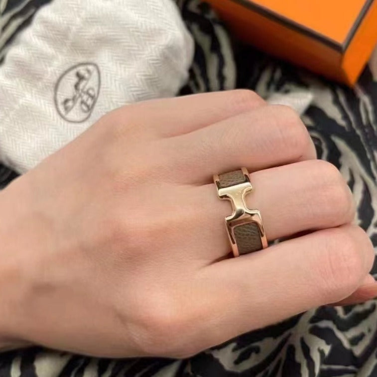 [Pearl Jewelrys]OLYMPE PINK GOLD RING