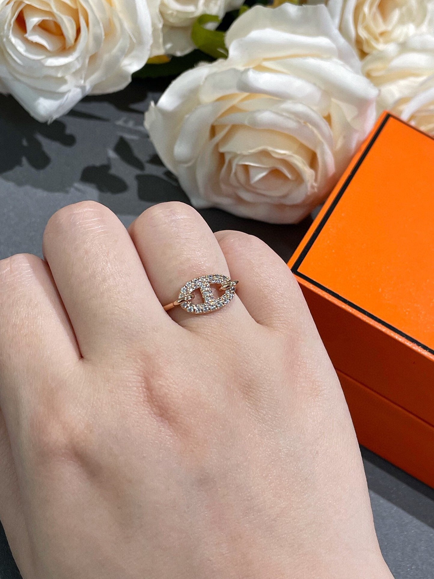 [Pearl Jewelrys]RONDE SMALL DIAMOND RING