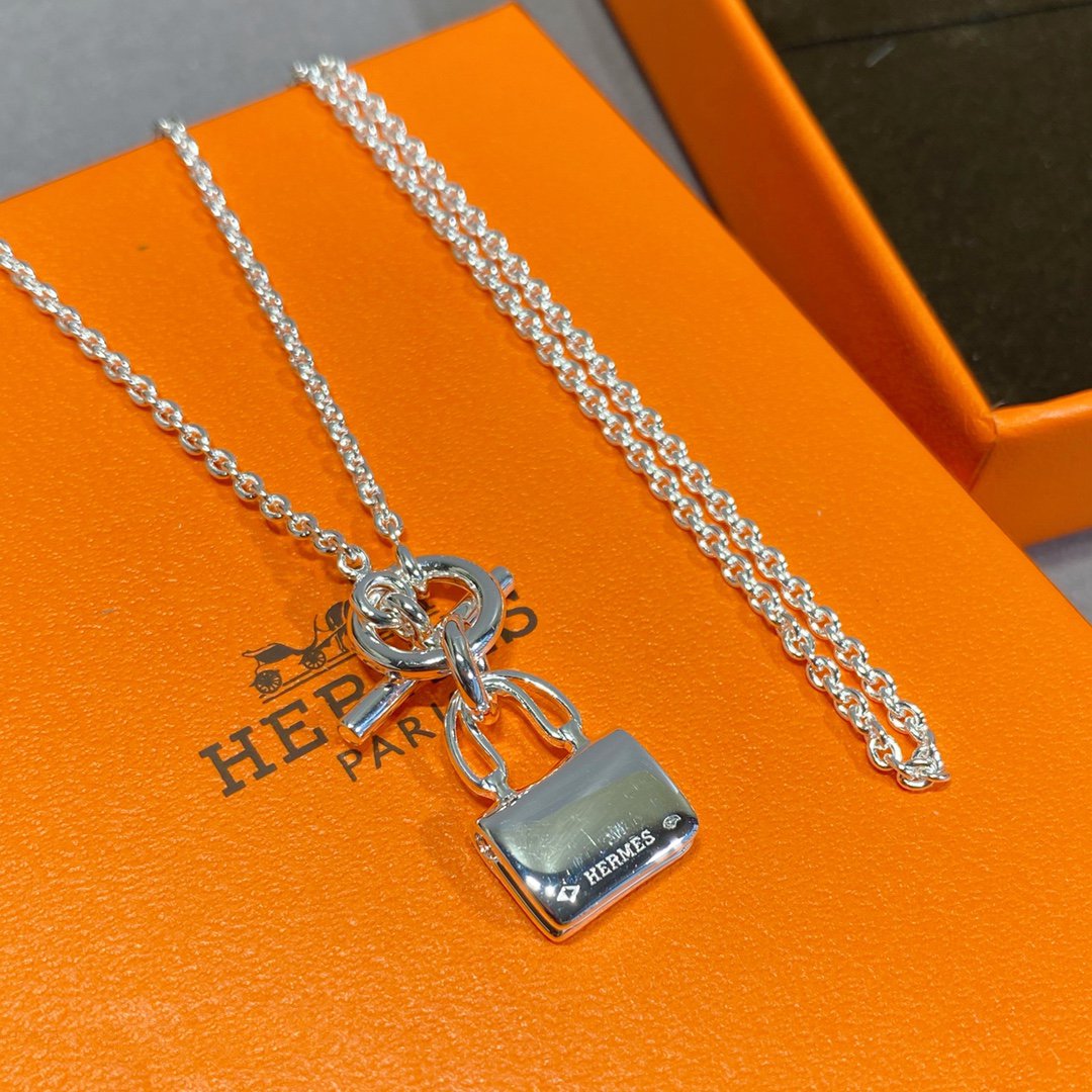 [Pearl Jewelrys]CONSTANCE PEDANT SILVER NECKLACE