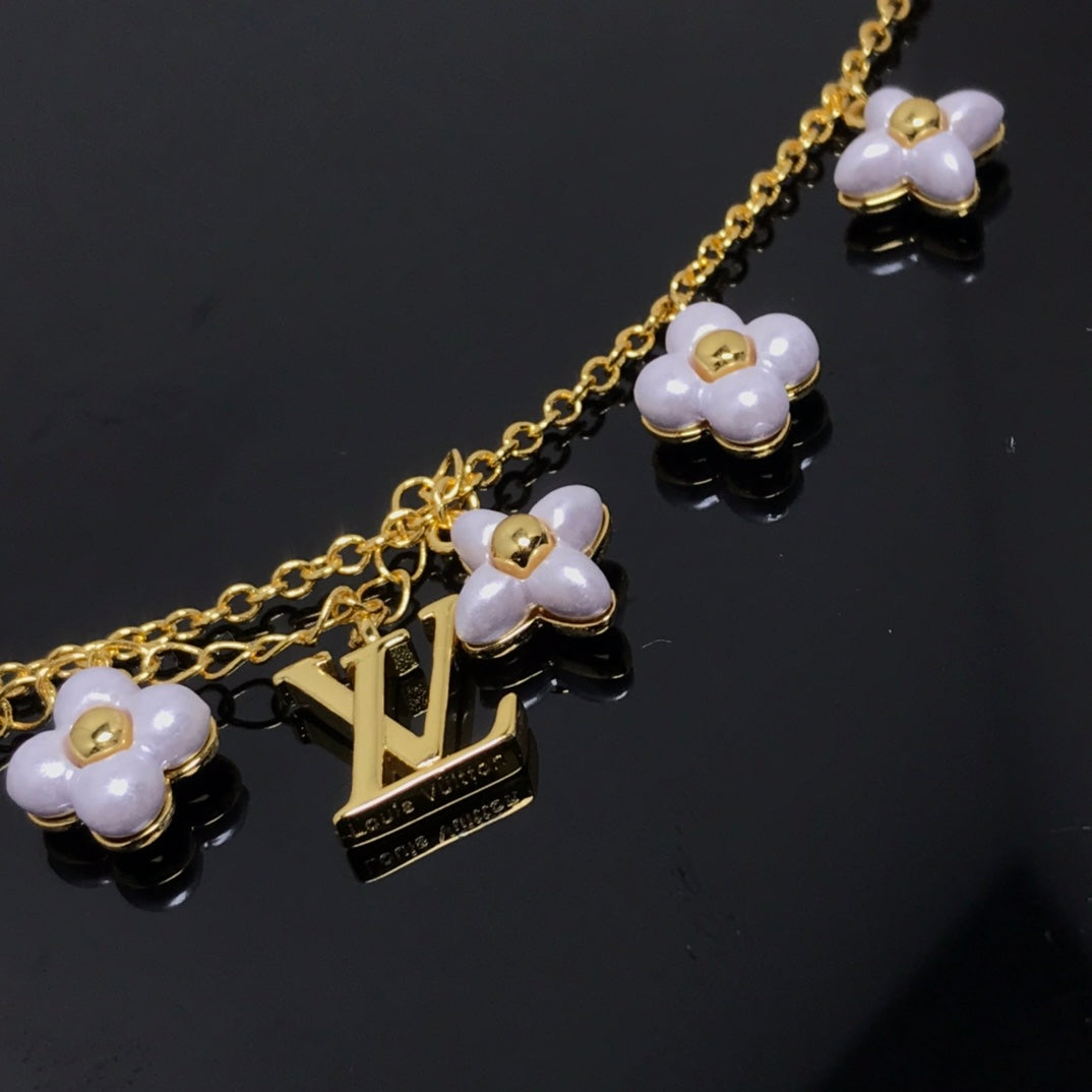 [Pearl Jewelrys]LOGO 6 MOTIF STAR AND SUN GOLD BRACELET