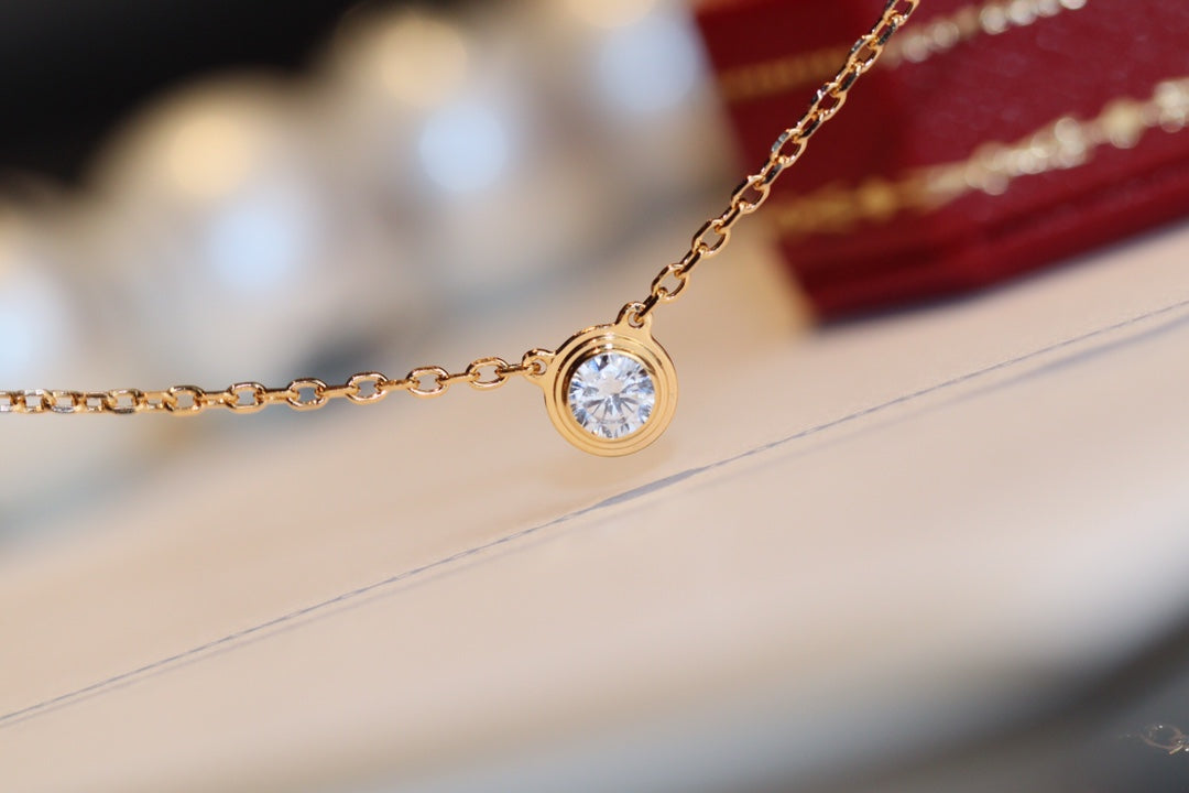 [Pearl Jewelrys]DAMOUR DIAMOND NECKLACE