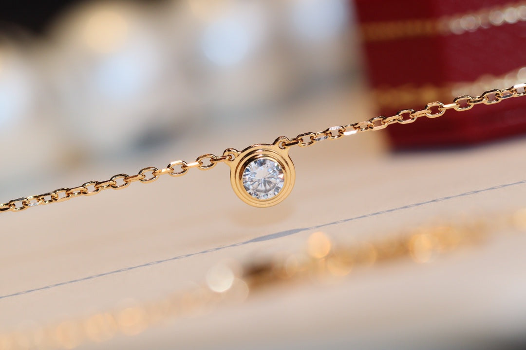[Pearl Jewelrys]DAMOUR DIAMOND NECKLACE