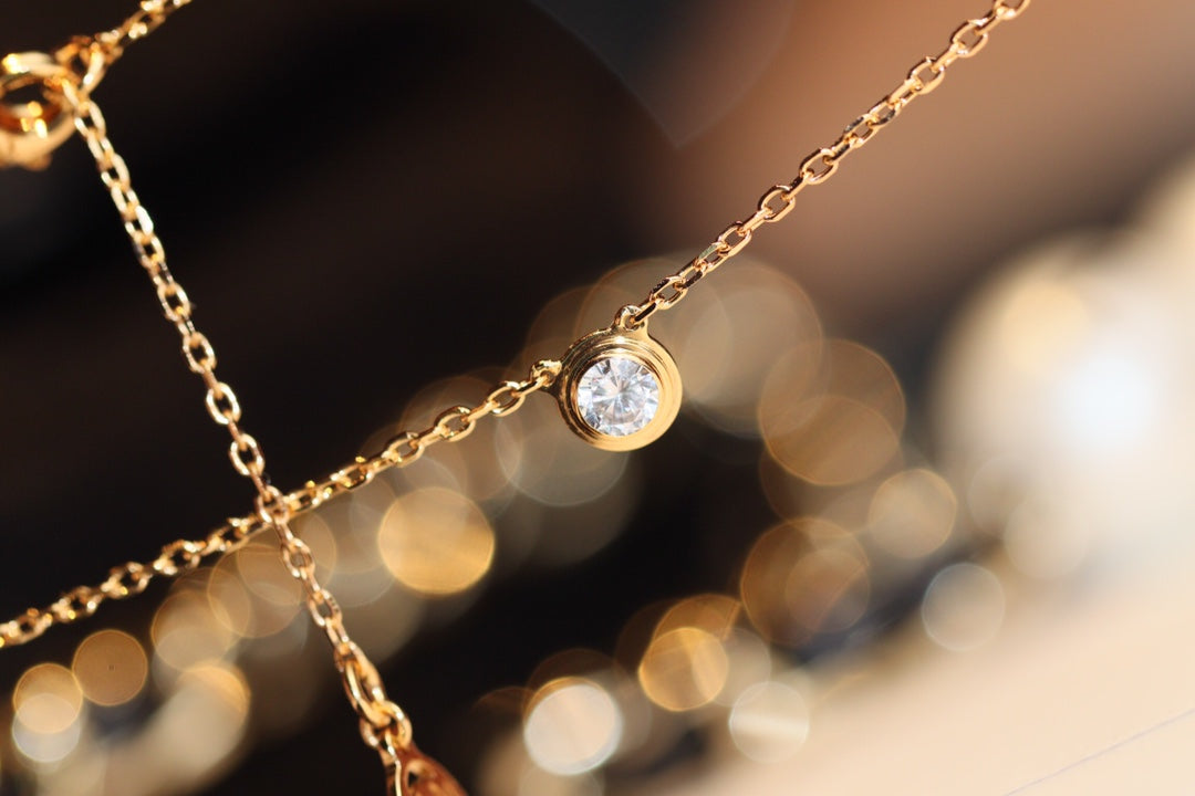 [Pearl Jewelrys]DAMOUR DIAMOND NECKLACE