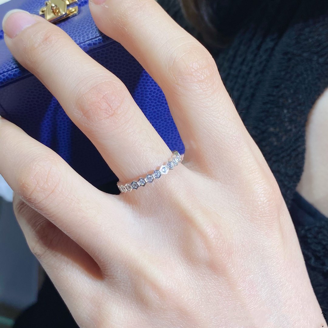 [Pearl Jewelrys]BEE LOVE DIAMOND PAVED SMALL RING