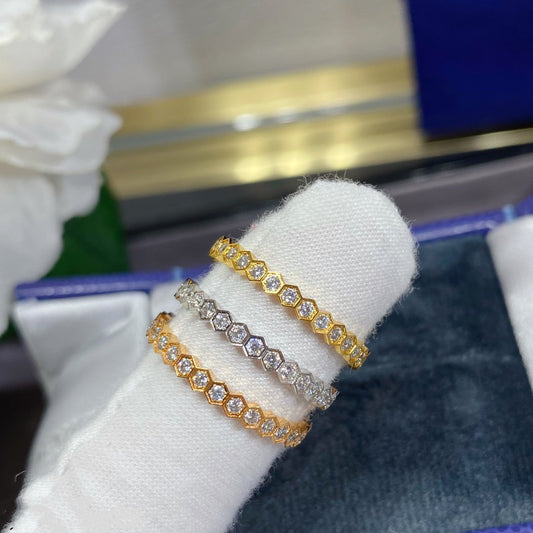 [Pearl Jewelrys]BEE LOVE DIAMOND PAVED SMALL RING