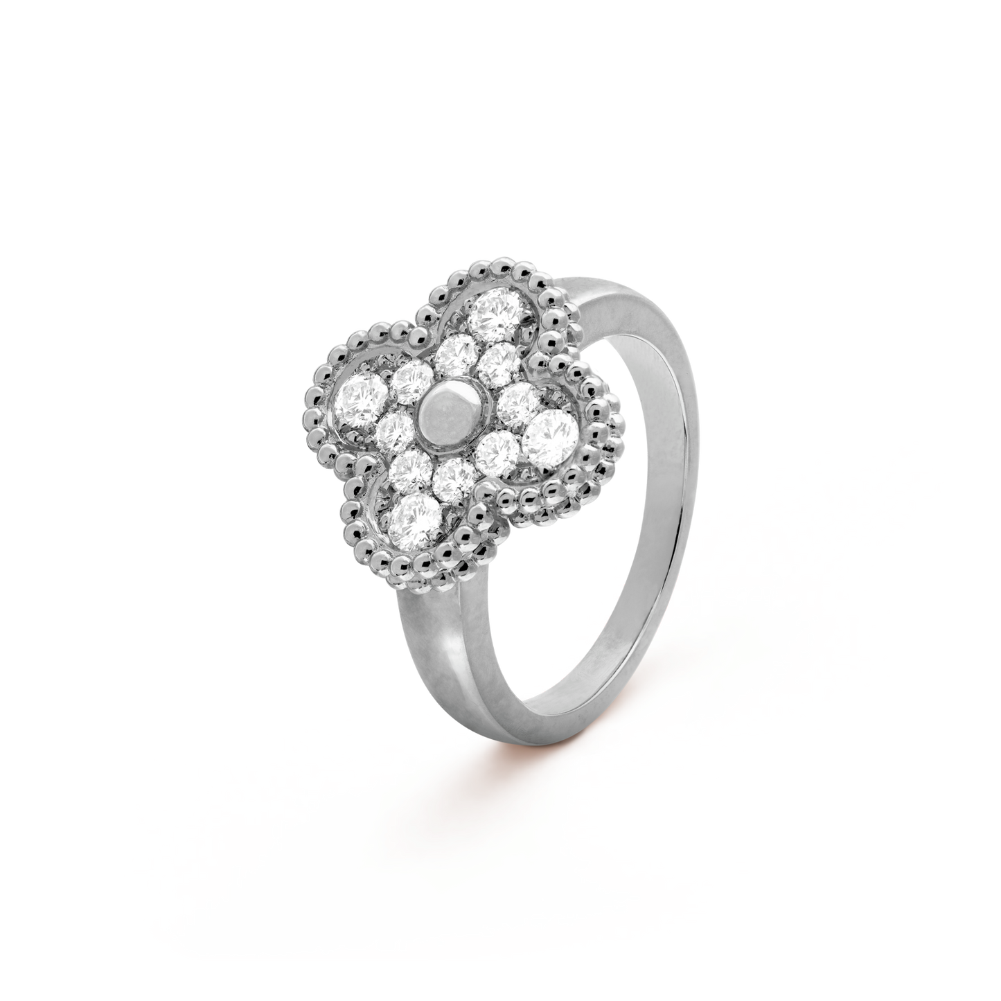 [Pearl Jewelrys]CLOVER DIAMOND RING