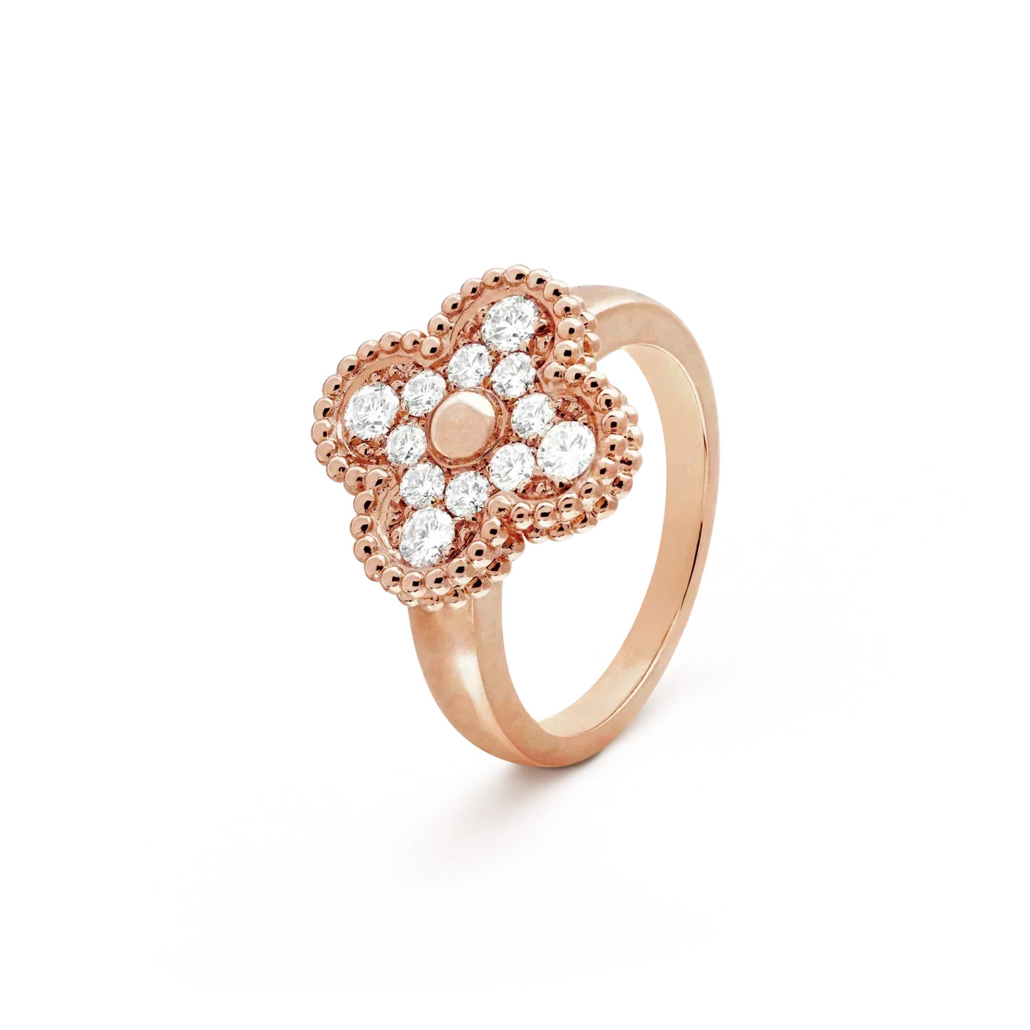 [Pearl Jewelrys]CLOVER DIAMOND RING