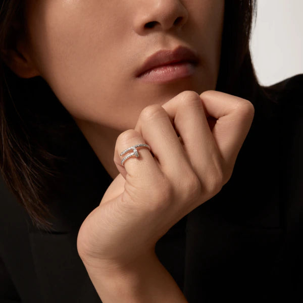 [Pearl Jewelrys]JUSTE RING 1.8MM SILVER DIAMONDS